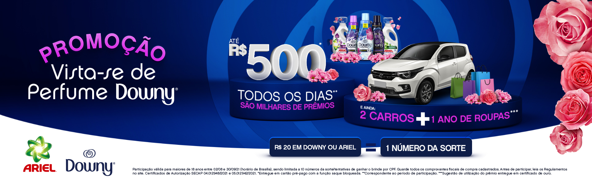 Imagem da Promoção Vista-se de Perfume Downy